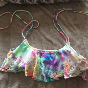 Victoria’s Secret Pink Flounce Bikini Top!
